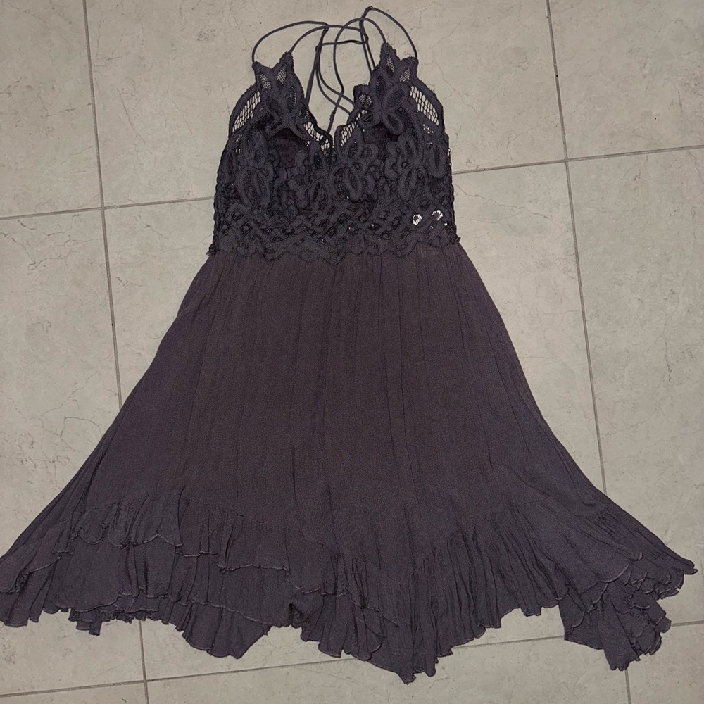Elegant Black Lace Dress